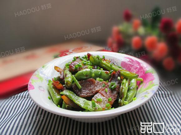 四季豆炒腊肉