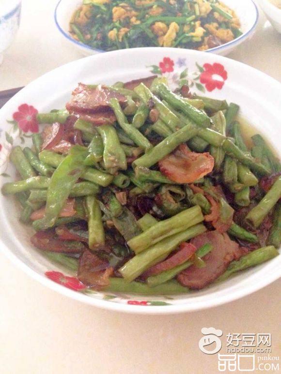 豆角炒腊肉