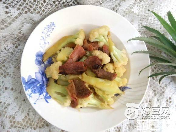 花菜炒腊肉