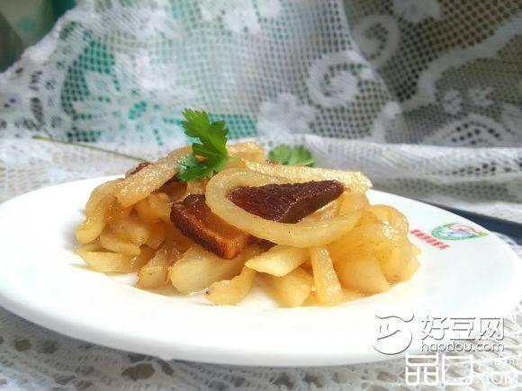 萝卜丝炒腊肉
