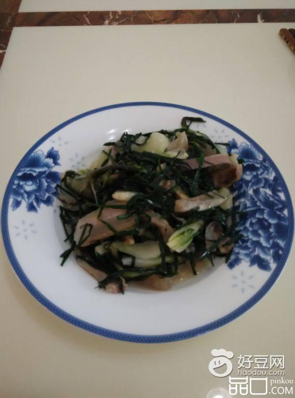 荞炒腊肉