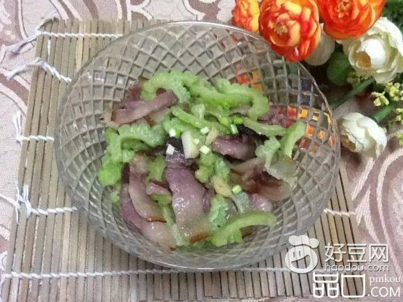 苦瓜炒腊肉