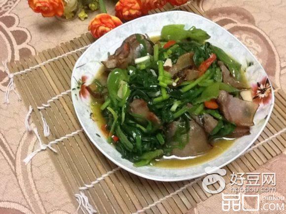 韭菜炒腊肉