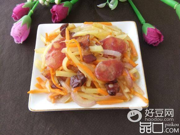 腊味炒三丝