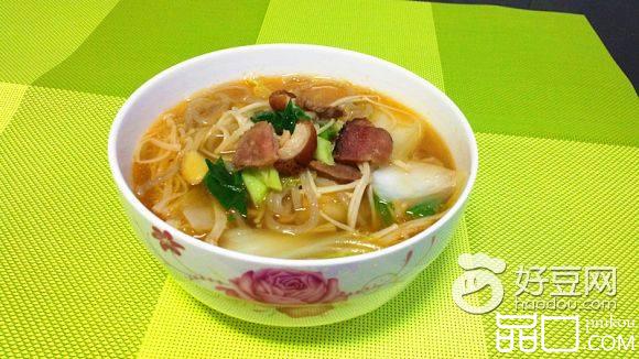 白菜腊肉炖粉条