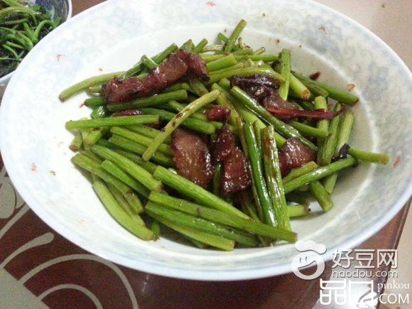 蒜薹腊肉