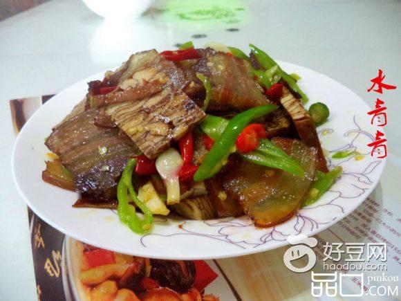 机压豆腐炒腊肉