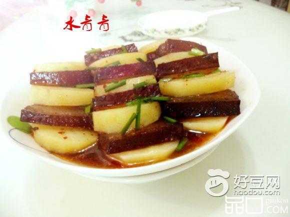 蒸腊肉土豆片