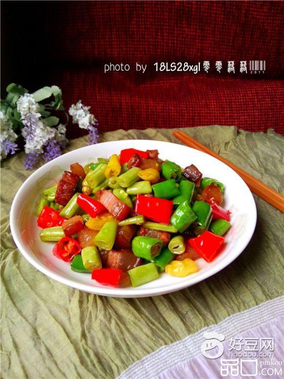 泡椒四季豆