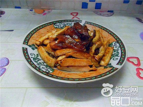 腊肉炒豆腐干