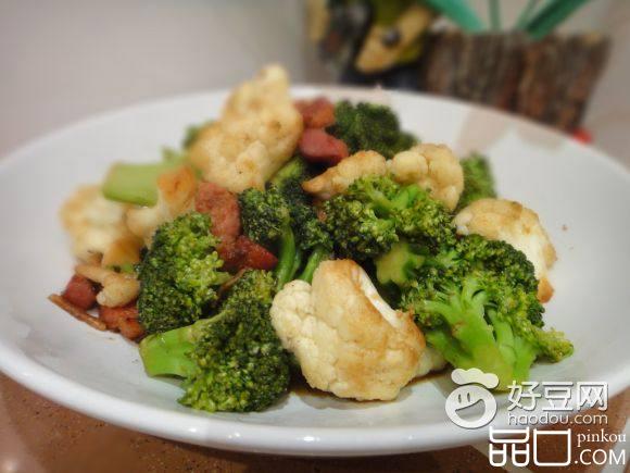 双花炒腊肉