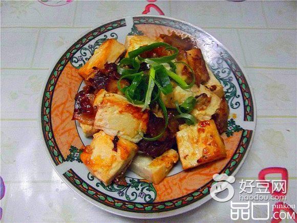 腊肉煮豆腐