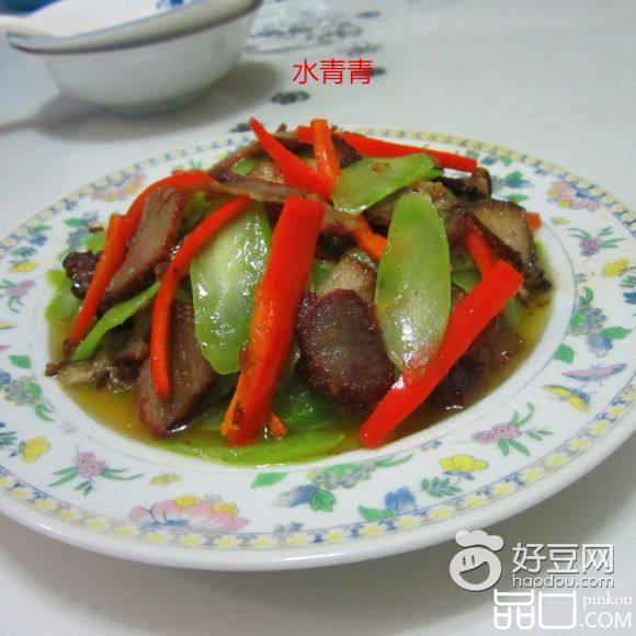 腊肉莴笋