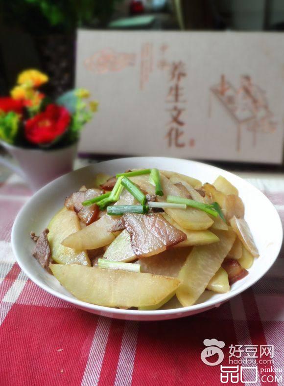 腊肉炒大头菜