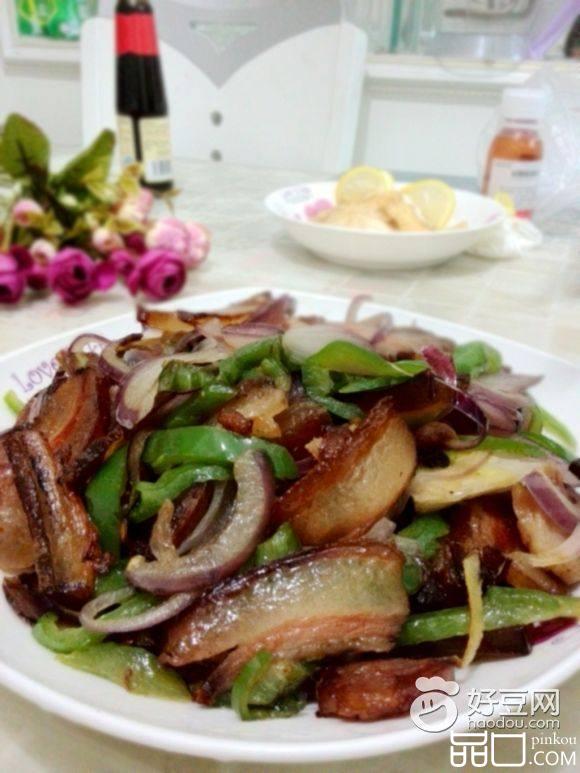 洋葱炒腊肉
