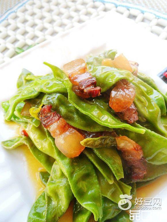 腊肉扁豆