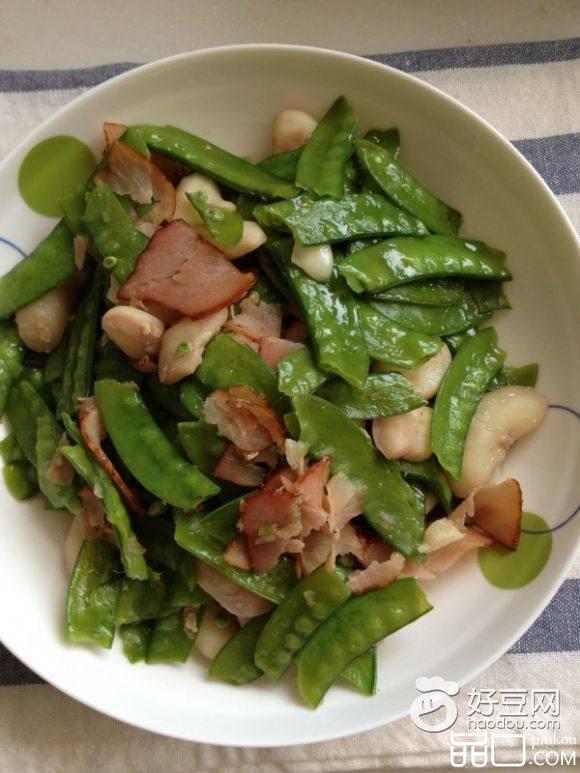 荷兰豆小炒