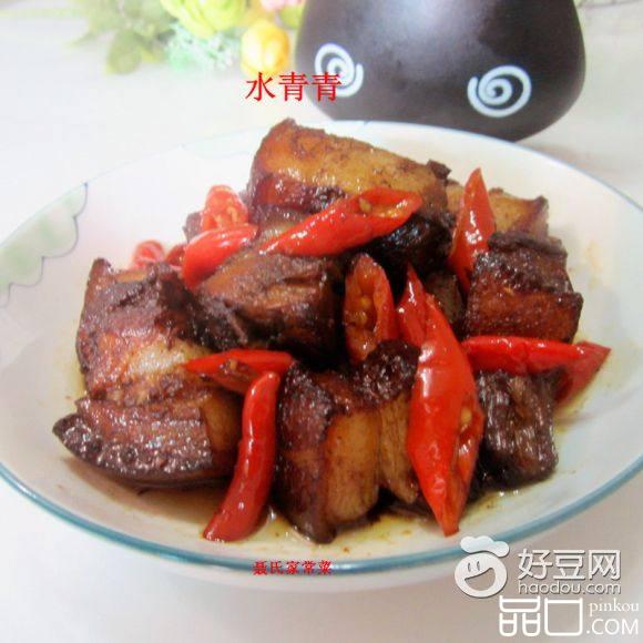 红烧大块腊肉
