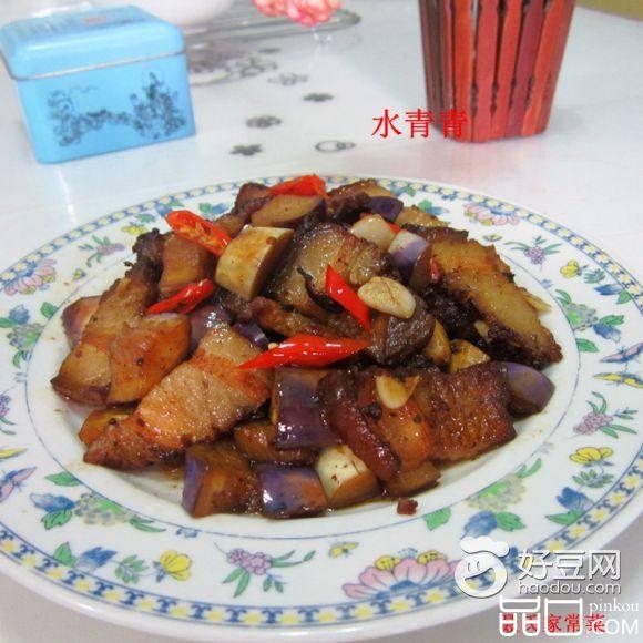茄丁炒腊肉