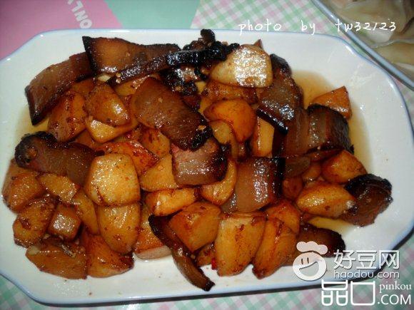 土豆烧腊肉