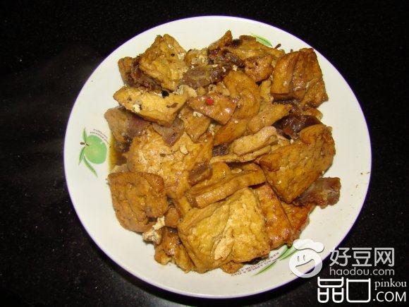 腊肉烧豆腐