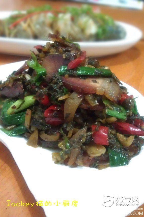 豉香酸菜炒腊肉
