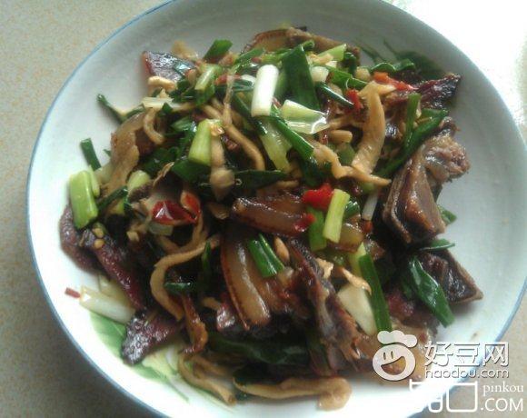 葱香腊肉
