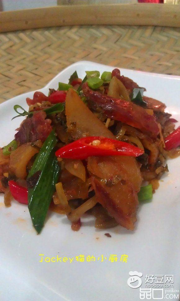 酸菜炒腊味