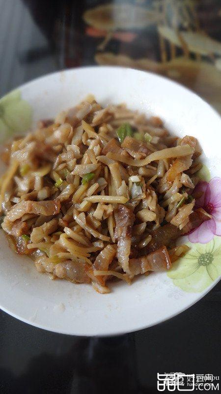 腊肉莲藕土豆丝