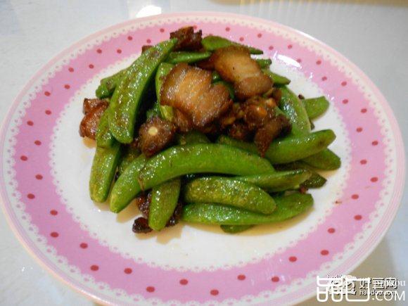 甜豆炒腊肉