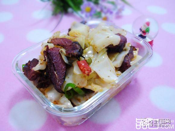 腊肉甘蓝