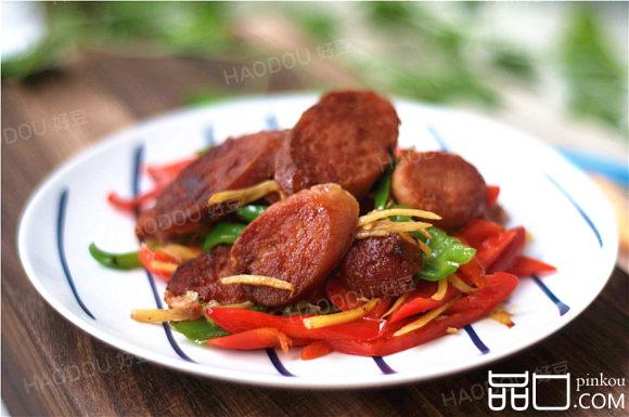 辣炒自制火腿片#本味