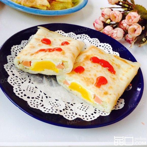 火腿烘蛋松饼