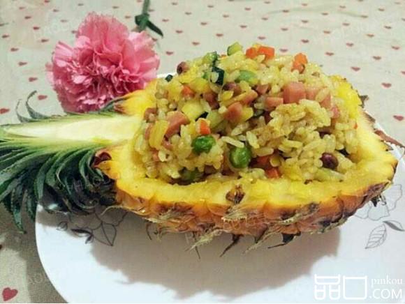 咖喱菠萝炒饭