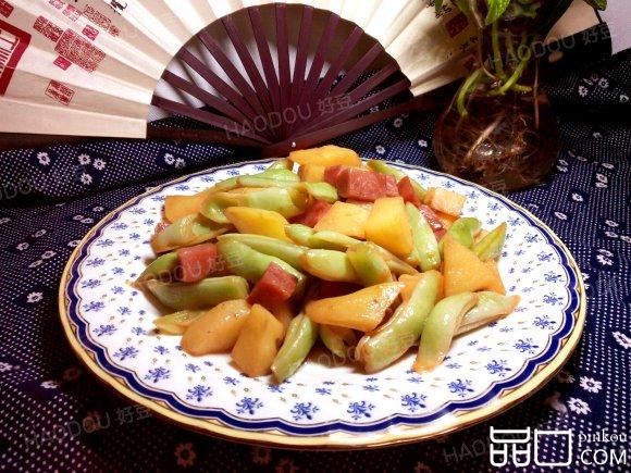 双豆火腿丁