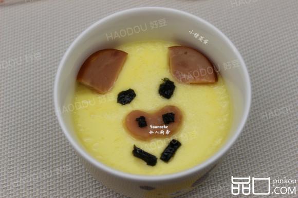 小猪蒸蛋
