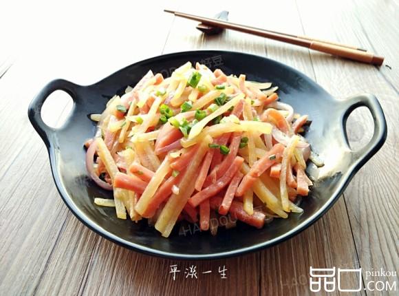 洋葱火腿土豆丝