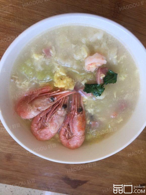 简易版海鲜疙瘩汤