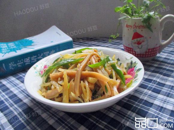 青椒火腿土豆丝