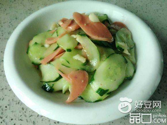 清炒黄瓜火腿