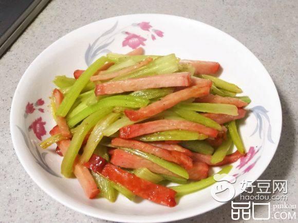 西芹火腿