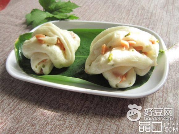 火腿葱香花卷