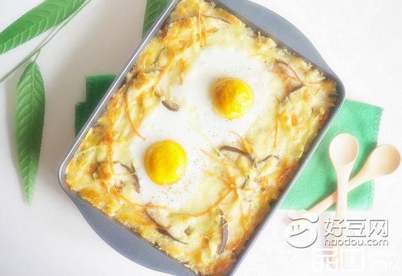 芝士蛋焗饭
