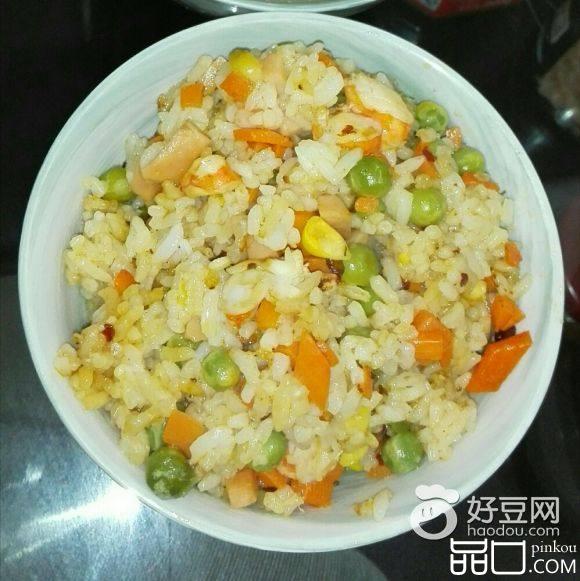 五彩炒香饭