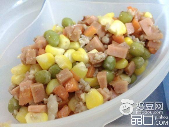 玉米火腿粒