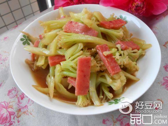 火腿菜花