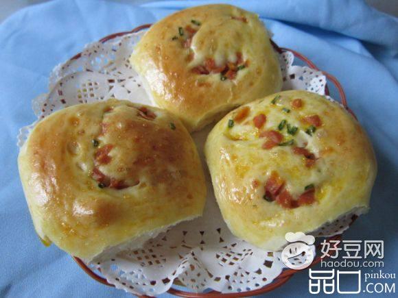 香葱火腿面包