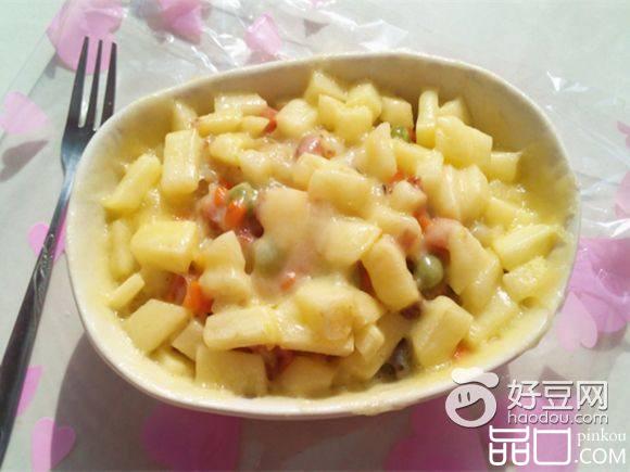 苹果奶酪焗饭