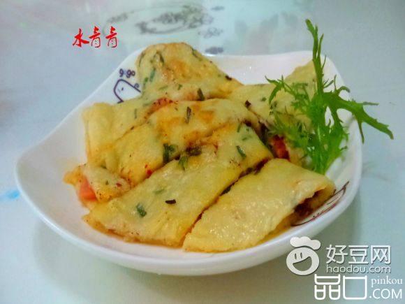 麻辣白菜火腿饼