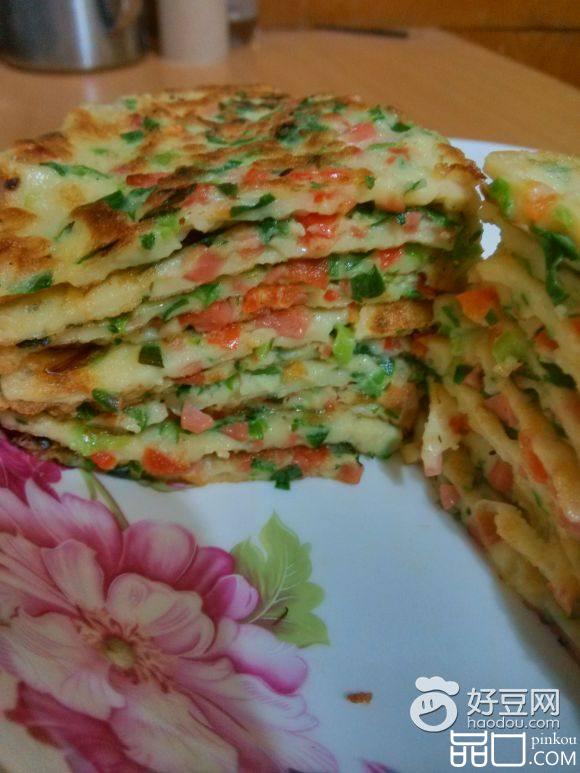 韭菜火腿煎饼